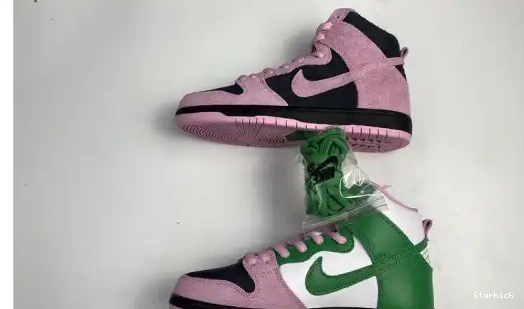 SB CU7349-001 Nike Invert Dunk Celtics High 0606